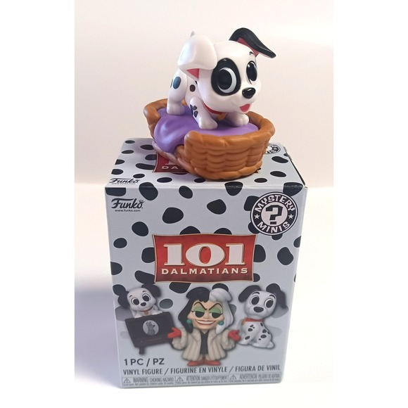 Funko Other - NOB Funko Disney Mystery Minis 101 Dalmatians PATCH 1/12 Uncommon Vinyl Figure